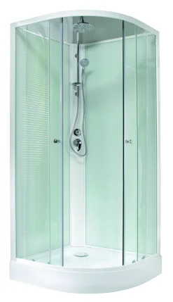 Douchecabines|Brico Sencys Douchecabine Cezanne 90X90X230Cmcm 1/4 Rond