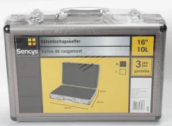 Gereedschapskoffers|Brico Sencys Gereedschapskoffer Aluminium 40,5X27Cm