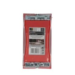 Brico Sencys Handschuurblok Met Klem Rood 160X85X40Mm- Schuurpapier
