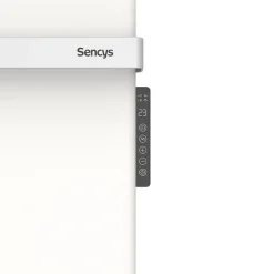 Brico Sencys Metalen Infrarood Paneel Met Handdoekrek 500W Wit