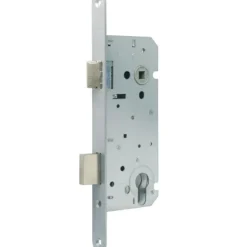 Brico Sencys Omkeerbaar Insteekslot M610 Grijs Staal 110X50Mm- Deursloten