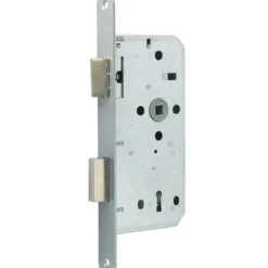 Brico Sencys Omkeerbaar Insteekslot M100 Grijs Staal 72X50Mm- Deursloten