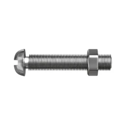 Brico Sencys Platte Kop Bout Gegalvaniseerd Staal M6 X 80 Mm - 5 Stuks- Bouten