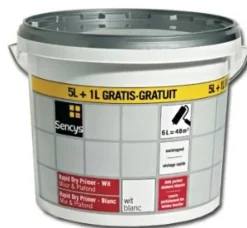 Brico Sencys Primer Muur En Plafond 'Rapid Dry' Wit 6 L- Primers