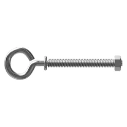 Brico Sencys Schroefoog Met Kraag En Moer Gegalvaniseerd Staal M4 X 42 Mm - 5 Stuks- Ringen
