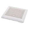 Luchtafvoer|Brico Sencys Schuifrooster 16X16Cm Kunststof Wit