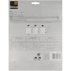 Brico Sencys Schuurvel Stearaat Wit 230X280Mm P240 3St- Schuurpapier