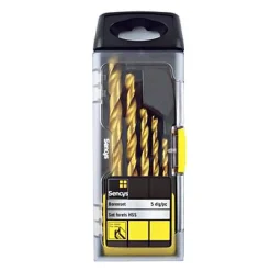 Boor- & Bitsets|Brico Sencys Set Hss-Metaalboren - 5 Stuks