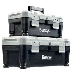 Gereedschapsets|Brico Sencys Set Van 2 Gereedschapskoffers