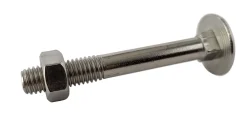 Brico Sencys Slotbout + Rvs Moer M6X60Mm 5St- Bouten