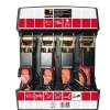 Brico Sencys Spanband Met Ratel En Haak Pes Rood 25Mmx4,25M 4St- Spanbanden