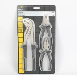 Tangen|Brico Sencys Tangenset Softgrip Knip En Grip 3St.