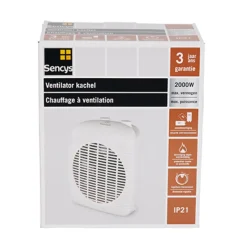 Brico Sencys Ventilatorkachel 2000W Wit