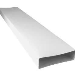 Luchtafvoer|Brico Sencys Vlakkanaal 110X55Mm Luchtbuis 100Cm Kunststof