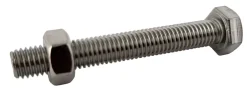 Brico Sencys Zeskantbout + Rvs Moer M5X16Mm 10St- Bouten