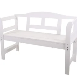 Brico Sens-Line Friesen Tuinbank - Hout - Wit- Tuinbanken