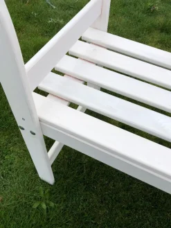 Brico Sens-Line Friesen Tuinbank - Hout - Wit- Tuinbanken