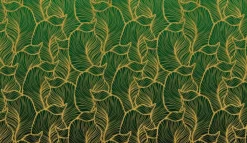 Brico Smart Art Fotobehang Art Nouveau Blad Print- Fotobehang