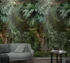 Brico Smart Art Fotobehang Groene Jungle- Fotobehang