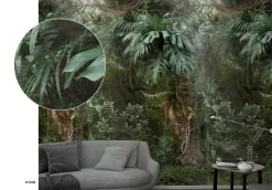 Brico Smart Art Fotobehang Groene Jungle- Fotobehang