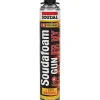 Isolatieschuim|Brico Soudal Brandwerend Pu-Schuim Soudafoam 750Ml Pistoolschuim