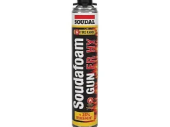 Isolatieschuim|Brico Soudal Brandwerend Pu-Schuim Soudafoam 750Ml Pistoolschuim
