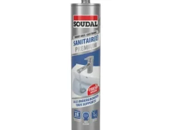 Brico Soudal Silicone Sanitaire Premium Zwart 290Ml- Voegkitten