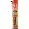 Isolatieschuim|Brico Soudal Vulschuim Hoog Rendement 500+250Ml
