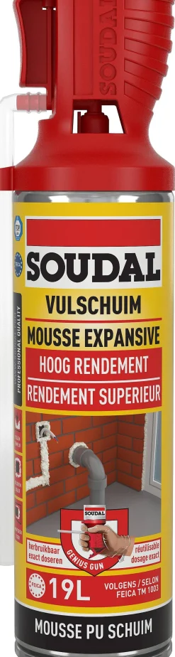 Isolatieschuim|Brico Soudal Vulschuim Manueel 0,5L