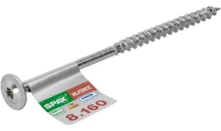 Brico Spax Schroef 'Hi.Force' Staal 160 X 8 Mm - 1 Stuk- Schroeven