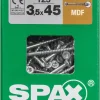 Brico Spax Schroef Voor Mdf 'T-Star' Wirox 3.5X45Mm 125 Stuks- Schroeven