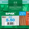 Brico Spax Terrasschroef A2 Inox 50X5Mm 230 St- Tuinbeslag & Terrasschroeven