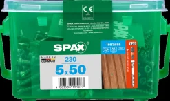 Brico Spax Terrasschroef A2 Inox 50X5Mm 230 St- Tuinbeslag & Terrasschroeven