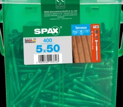 Brico Spax Terrasschroef 'T-Star' Rvs 5X50Mm 400 Stuks- Schroeven