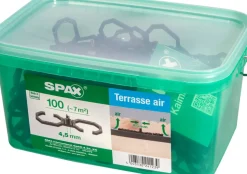 Brico Spax Terrasverhoger Air Hkb L 4,5Mm 100St- Tuinbeslag & Terrasschroeven