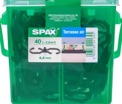 Brico Spax Terrasverhoger Air Hk M 6,5Mm 40St- Tuinbeslag & Terrasschroeven