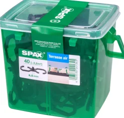 Brico Spax Terrasverhoger Air Hk M 6,5Mm 40St- Tuinbeslag & Terrasschroeven
