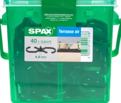 Brico Spax Terrasverhoger Air Hkb M 4,5Mm 40St- Tuinbeslag & Terrasschroeven