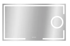 Spiegels|Brico Spiegel Brett Rechthoek Met Ledverlichting Touch Sensor En Spiegelverwarming 70X120Cm