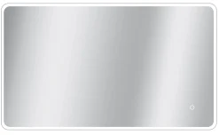 Spiegels|Brico Spiegel Renzo Rechthoek Met Ledverlichting Touch Sensor En Spiegelverwarming 70X120Cm