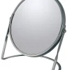 Spiegels|Brico Spirella Make-Up Spiegel Akira Staand Mat Grijs