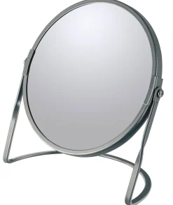 Spiegels|Brico Spirella Make-Up Spiegel Akira Staand Mat Grijs