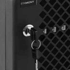 Brico Stamony Sleutelkastje - Voor 24 Sleutels - Incl. Hanger - Dubbel Slot St-Ks-402- Kluizen