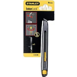 Messen|Brico Stanley Afbreekmes 'Interlock' Inox 135 Mm