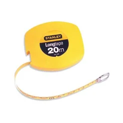 Rolmeters|Brico Stanley Landmeter 'Long Tape' Metaal 20 M