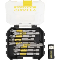 Boor- & Bitsets|Brico Stanley Schroefbitset Pz – 10 Stuks