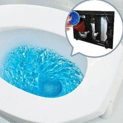 Inbouwreservoirs|Brico Starbluedisc Toiletblokhouder Voor Geberit Sigma 12Cm, Up320, Up300 En Up100 Inbouwreservoirs