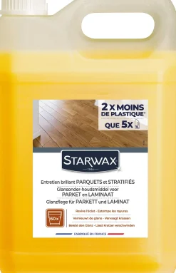 Vloerreiniging|Brico Starwax Glans Onderhoud Parket En Laminaat 5L