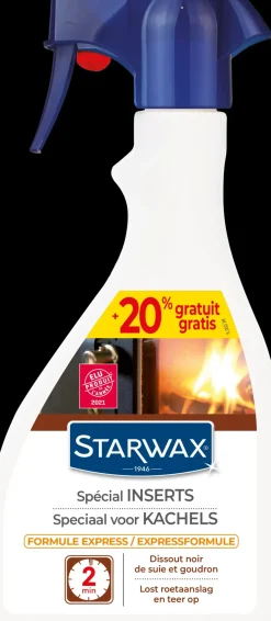 Brico Starwax Reiniger Voor Inbouwhaarden 600Ml