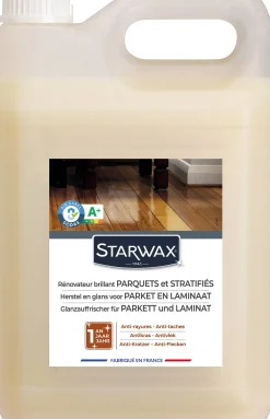 Vloerreiniging|Brico Starwax Vloervernieuwer Parket En Laminaat Glans 5L